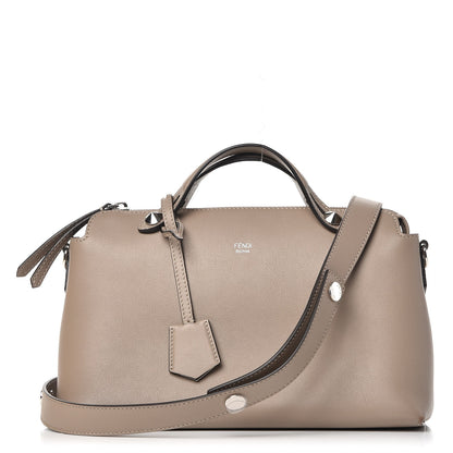 Fendi Vitello Dolce Medium By The Way Boston Bag Tortora 1 of 12