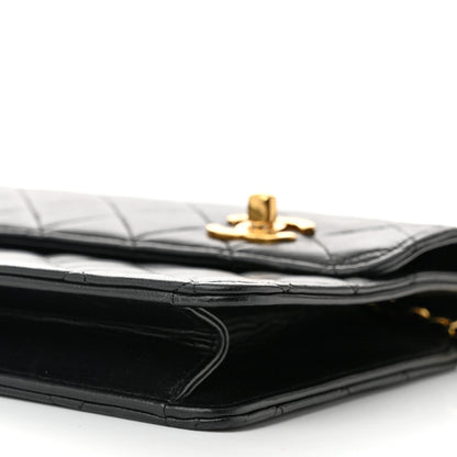 Chanel Lambskin Quilted Briefcase Satchel Black 10 of 10