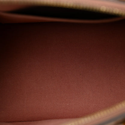 Louis Vuitton Vernis Alma BB Rose Velours 5 of 12