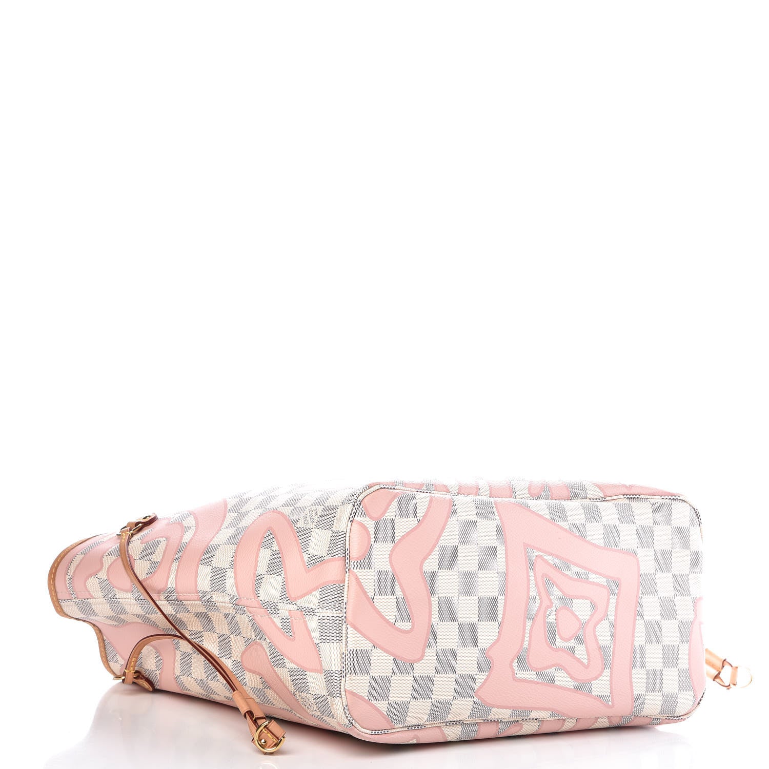 Louis Vuitton Damier Azur Tahitienne Neverfull MM 4 of 15