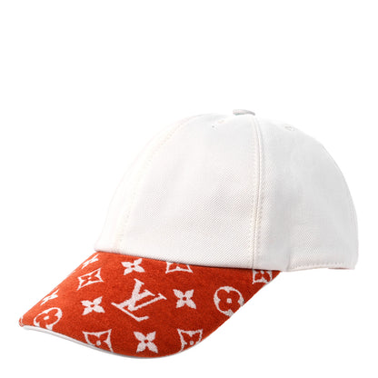 Louis Vuitton Cotton Jacquard Weave LV Match Cap M Terracotta 1 of 9