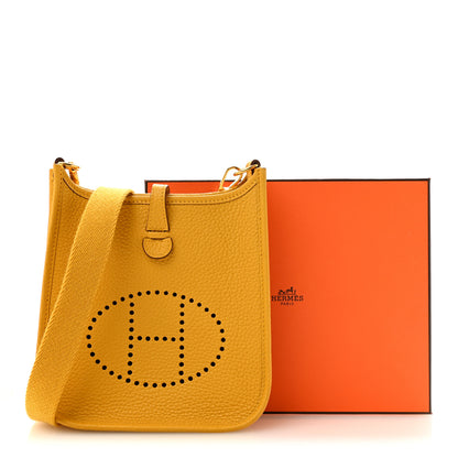 Hermes Taurillon Clemence Evelyne TPM Sun 12 of 12
