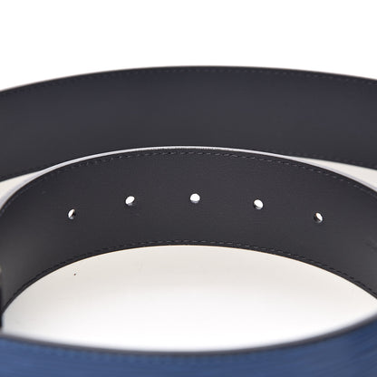Louis Vuitton Epi 40mm LV Initiales Belt 95 38 Cyan 5 of 7