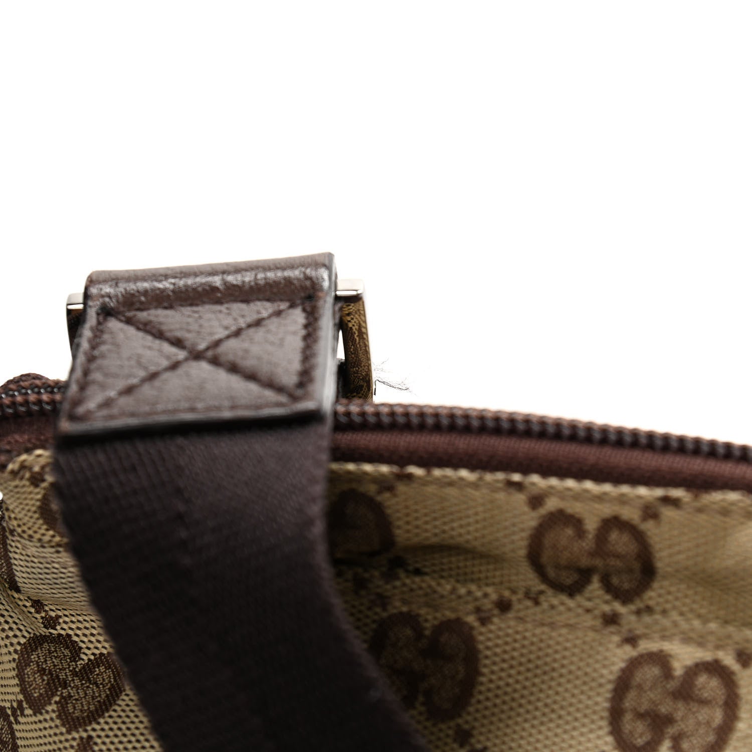 Gucci Monogram Messenger Bag Brown 11 of 17