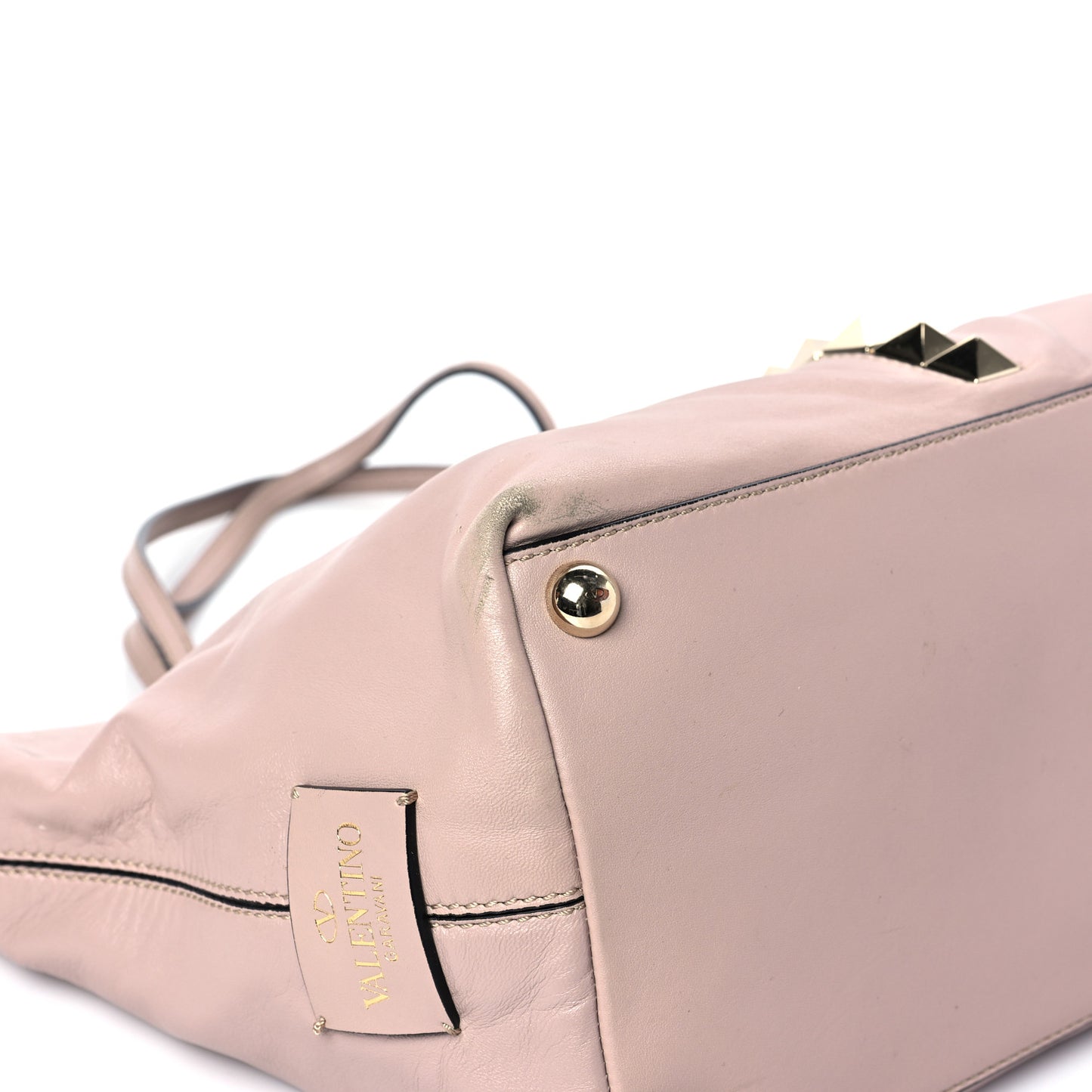 Calfskin Rockstud Tote