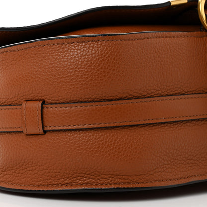 Chloe Calfskin Medium Marcie Round Crossbody Bag Tan 10 of 19