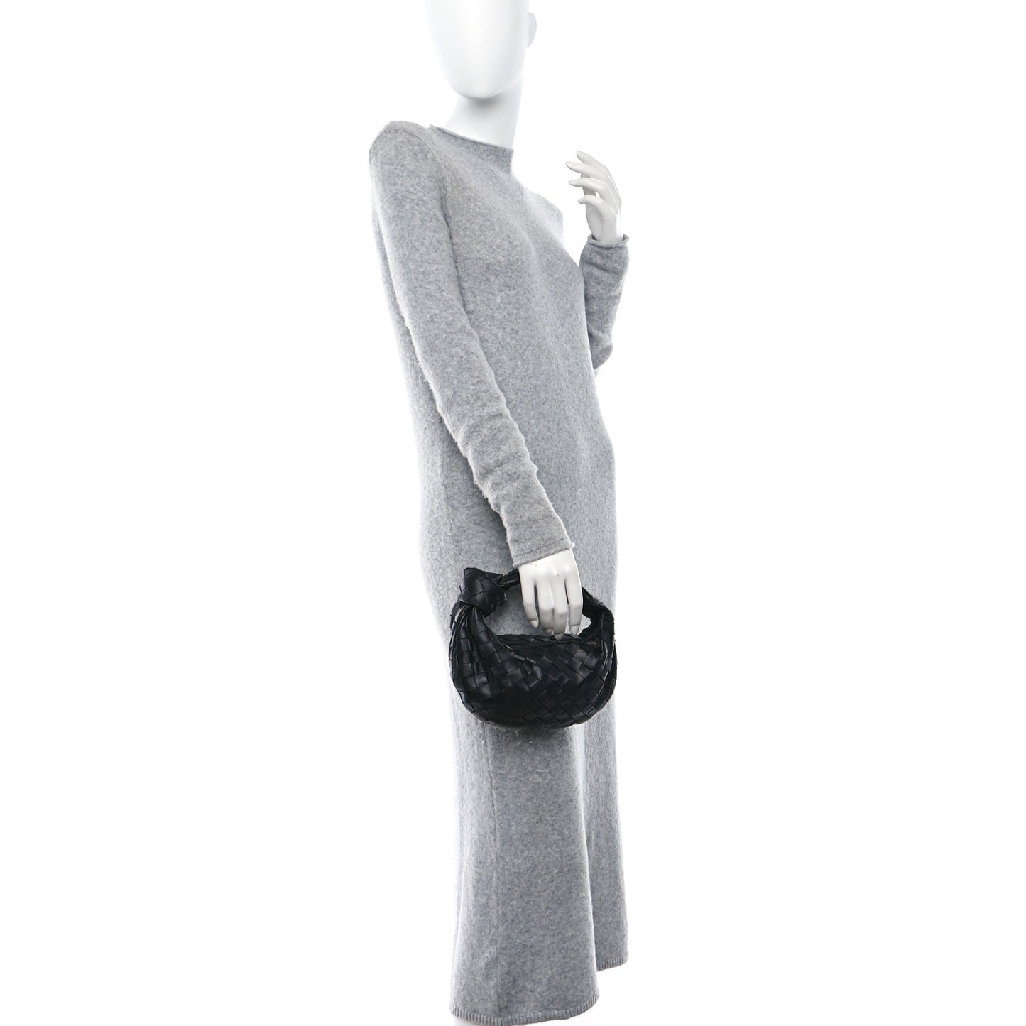Nappa Intrecciato Mini Jodie Black