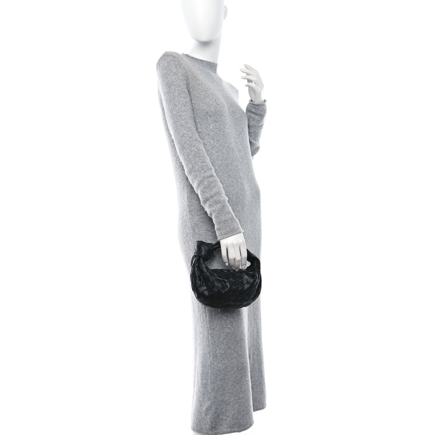 Bottega Veneta Nappa Intrecciato Mini Jodie Black 2 of 8