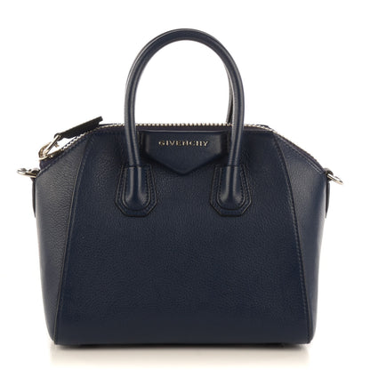 Givenchy Sugar Goatskin Mini Antigona Navy 1 of 7