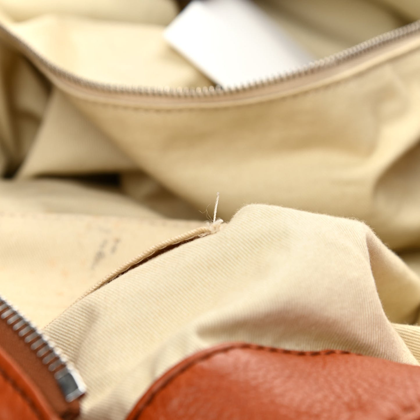 Calfskin Medium Paddington Satchel Tan