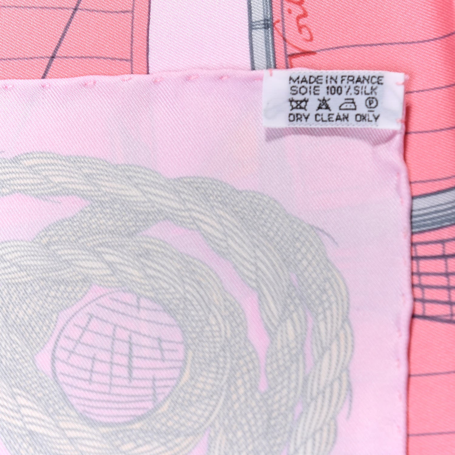 Hermes Silk Cheval De Mer Scarf 90 3 of 4