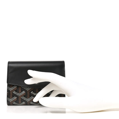 Goyard Goyardine Saint-Gabriel Compact Wallet Black 2 of 7