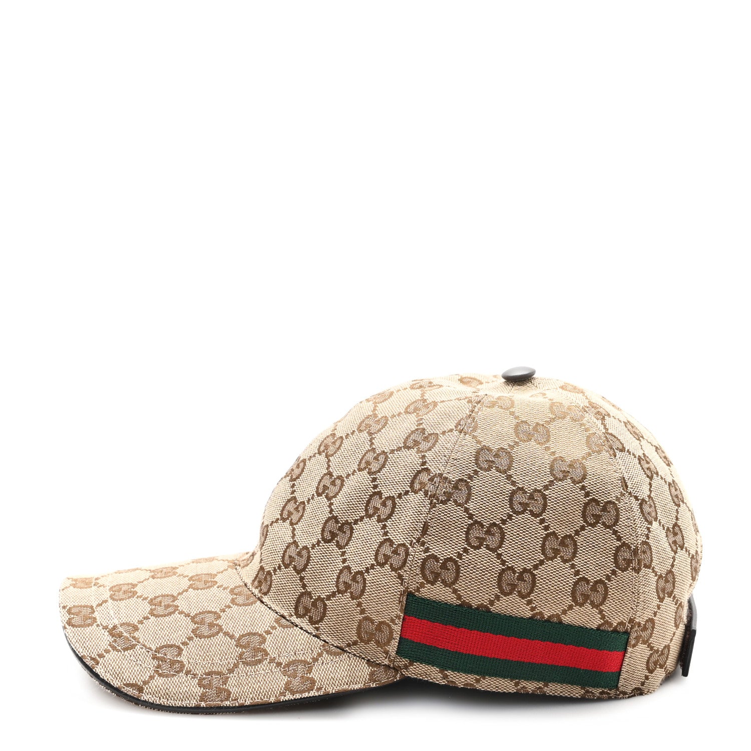Gucci Monogram Web Baseball Hat M Beige Cocoa 4 of 10
