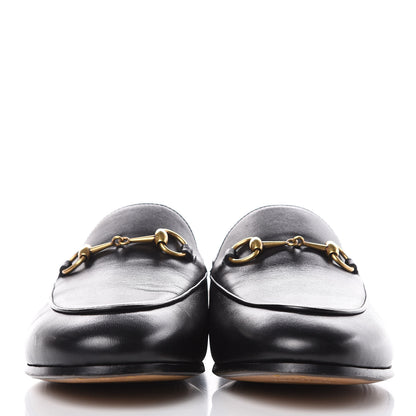 Gucci Lambskin Womens Brixton Horsebit Loafers 39 Black 2 of 10