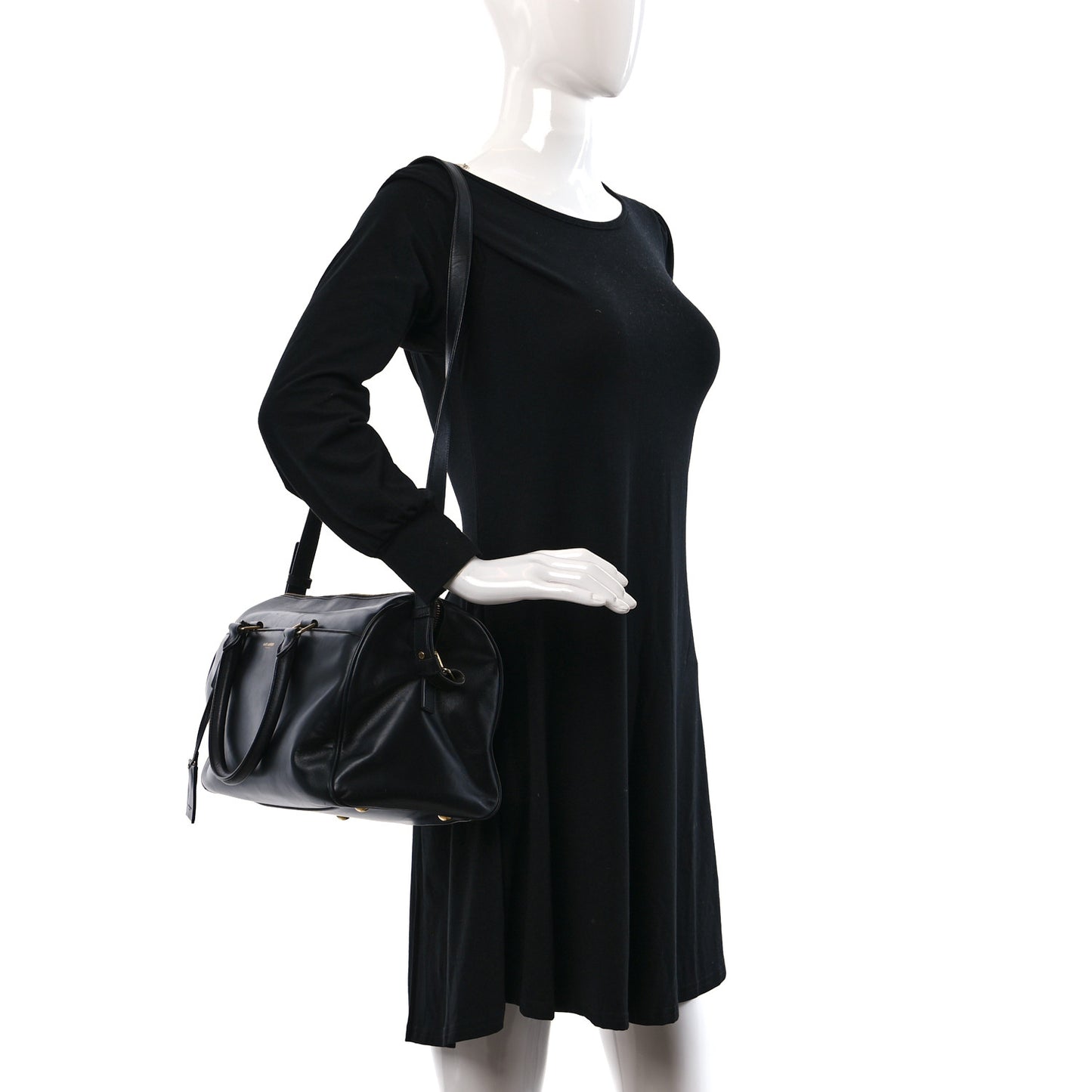 Calfskin Classic Duffle 6 Black