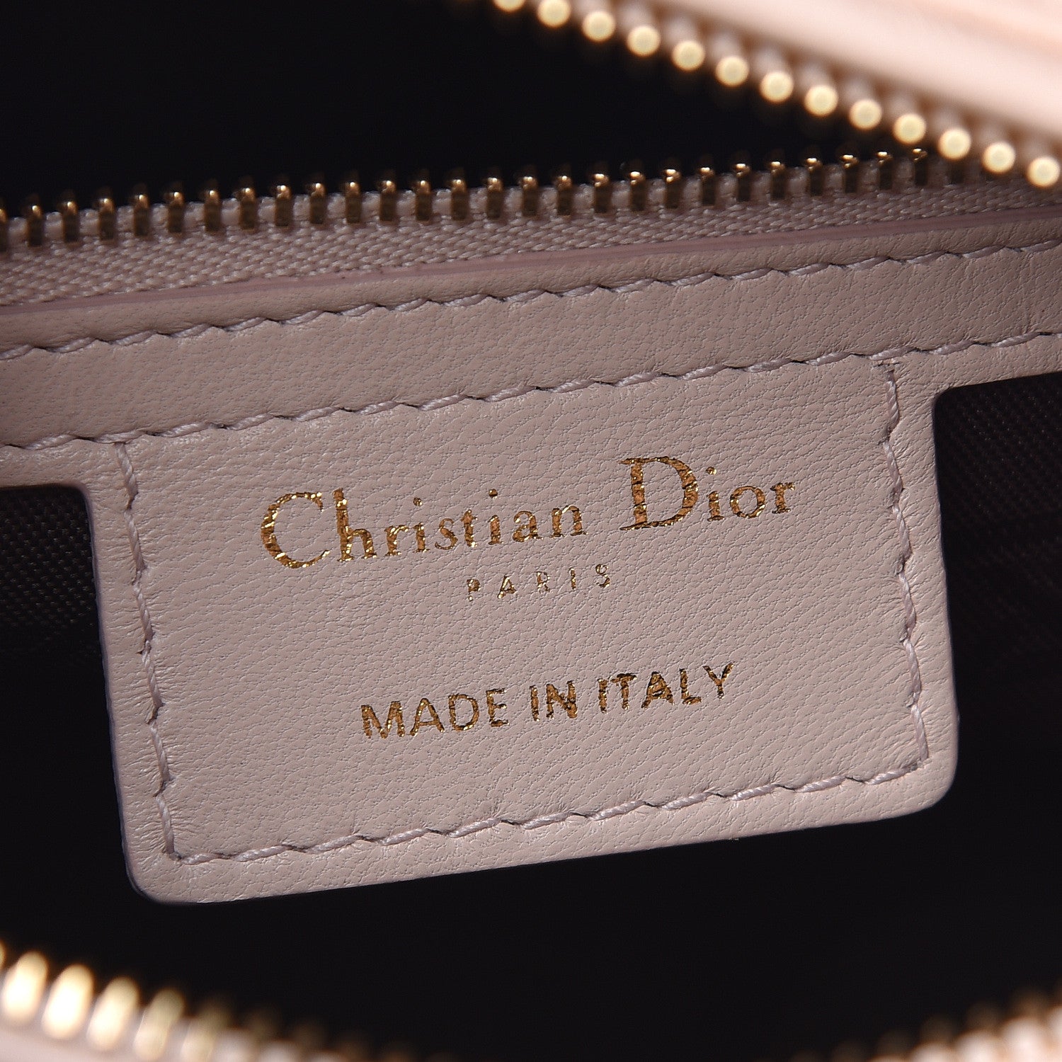 Christian Dior Lambskin Cannage Medium Lady Dior Light Pink 6 of 12