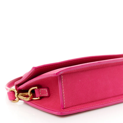 Jacquemus Nubuck Le Chiquito Long Dark Pink 8 of 10