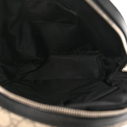 Gucci GG Supreme Monogram Web Dome Backpack Black 5 of 15