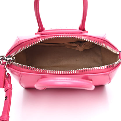 Givenchy Shiny Lord Calfskin Mini Antigona Shocking Pink 5 of 12