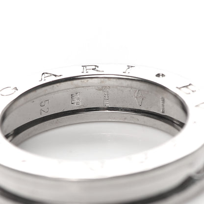 Bulgari 18K White Gold B.Zero1 One-Band Ring 52 6 5 of 6