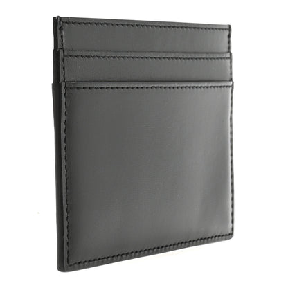 Saint Laurent Calfskin Tiny Cassandre Credit Card Case Black 3 of 8
