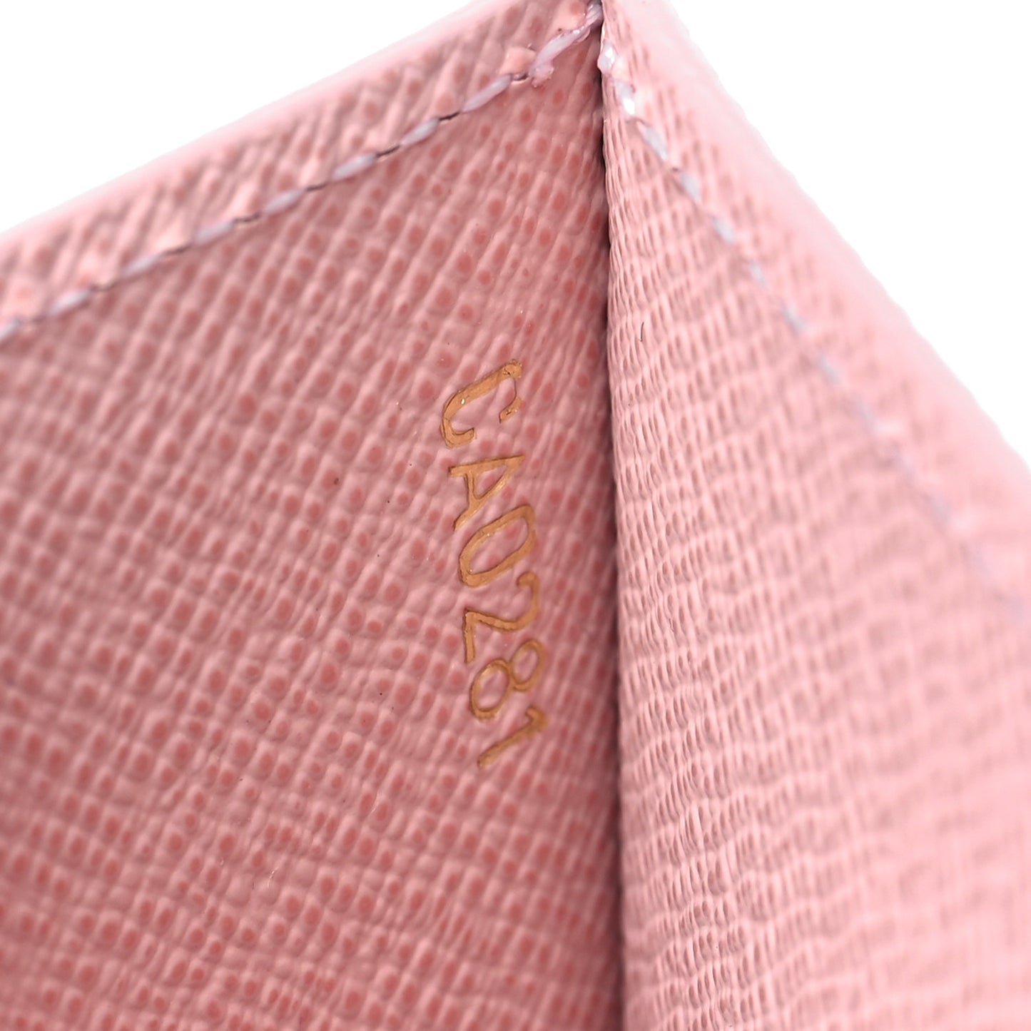 Damier Azur Daily Card Holder Rose Ballerine
