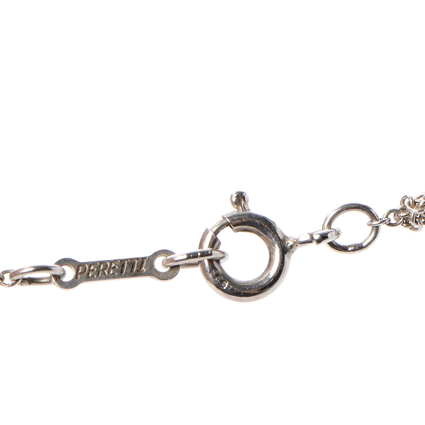 Sterling Silver Elsa Peretti Full Heart Pendant Necklace