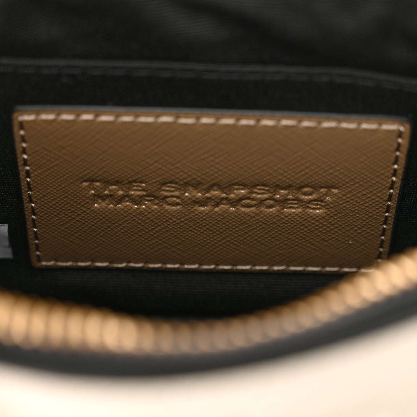 Saffiano Small Snapshot Camera Bag French Grey