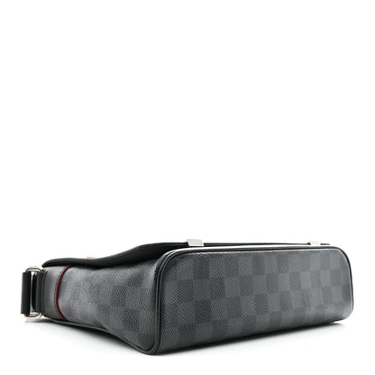 Louis Vuitton Damier Graphite Alps District PM 7 of 19