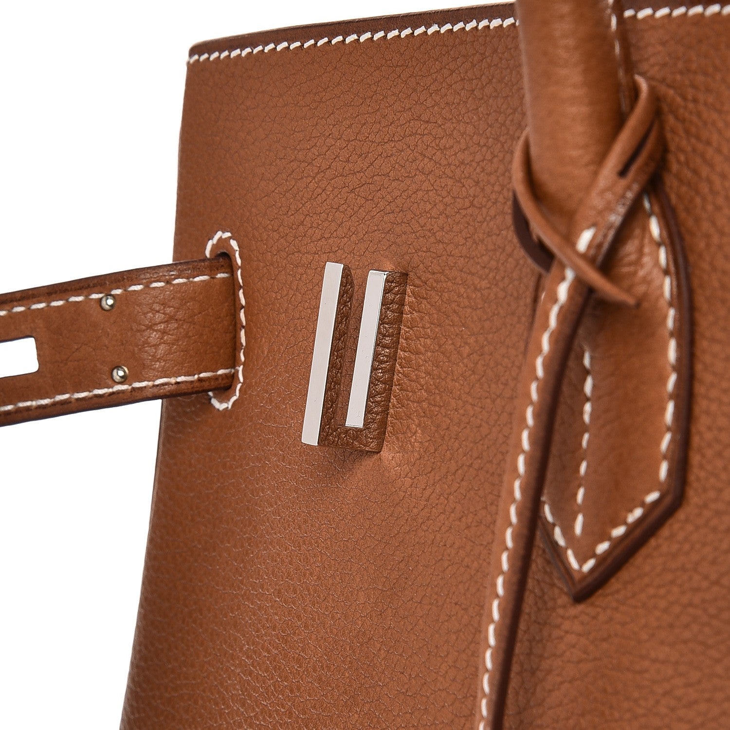 Hermes Natural Barenia Faubourg Birkin 35 Fauve 26 of 38