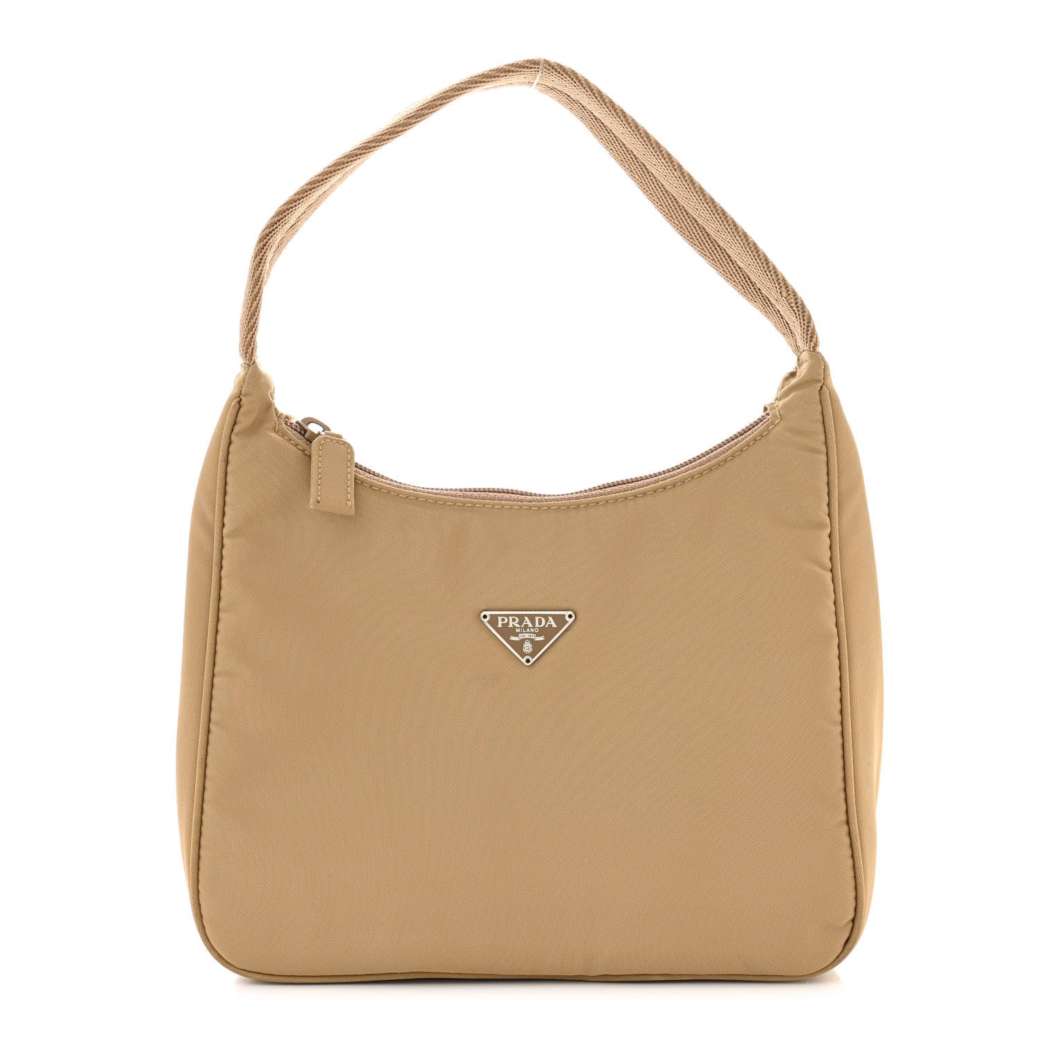 Prada Tessuto Nylon Sport Mini Shoulder Bag Cammello 1 of 10