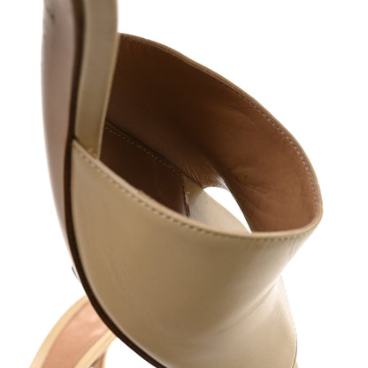 Bottega Veneta Lambskin Stretch Mule Sandals 38.5 Nude 8 of 8