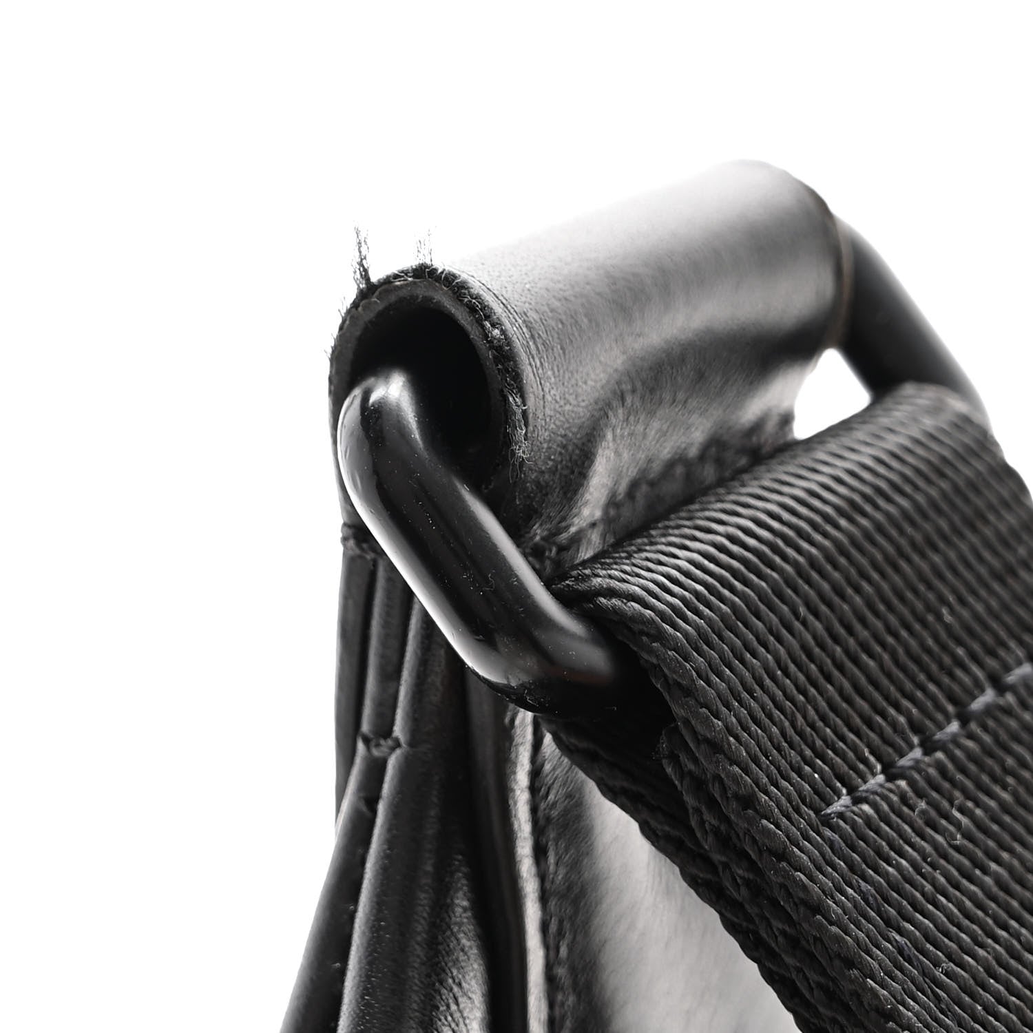 Louis Vuitton Calfskin Monogram Shadow Discovery Bumbag Black 13 of 14