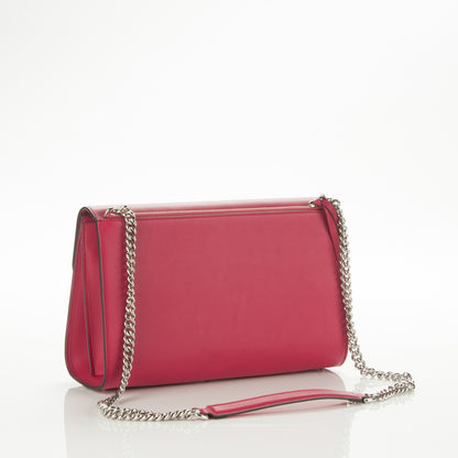 Gucci Moon Calfskin Medium Interlocking G Shoulder Bag Petunia 3 of 7