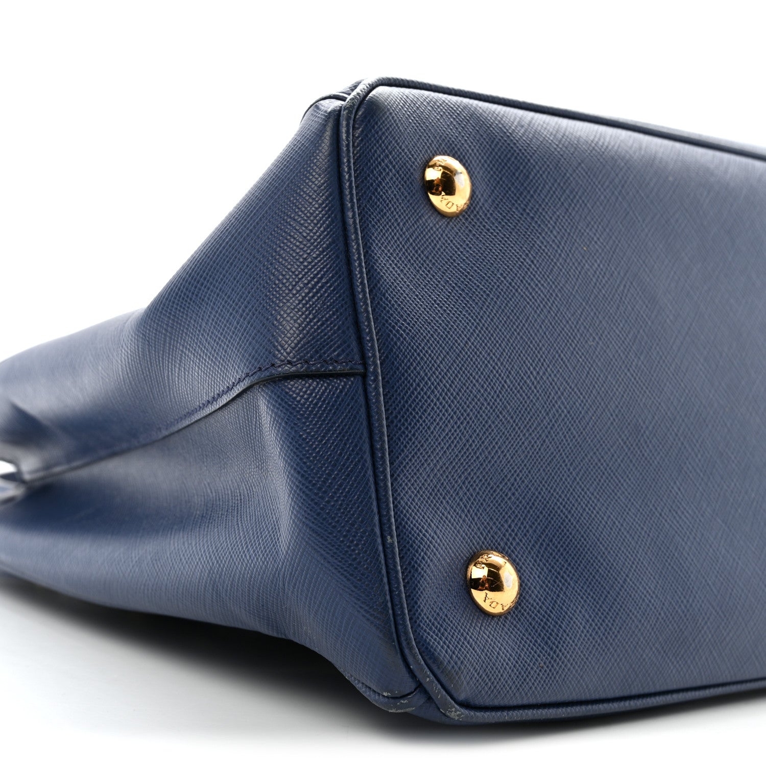 Prada Saffiano Lux Medium Tote Bluette 9 of 14