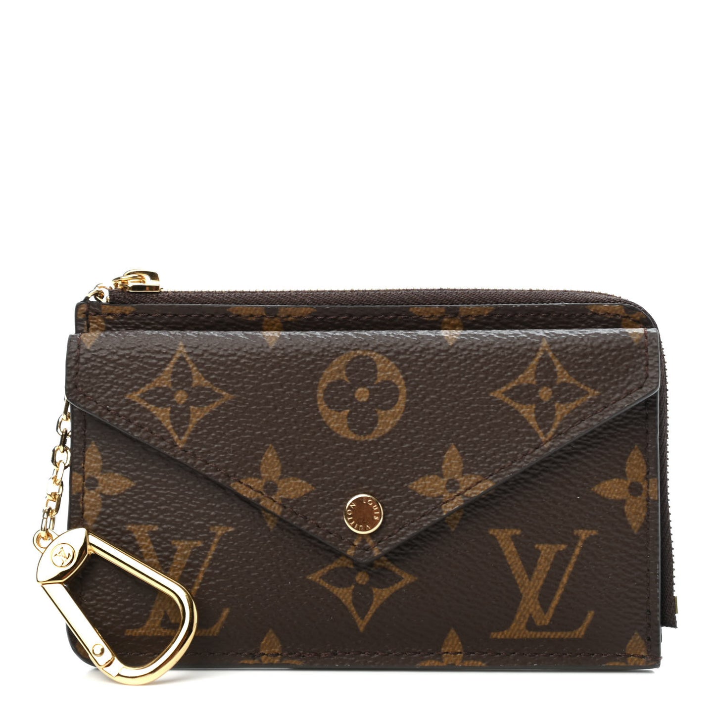 Monogram Recto Verso Card Holder Black