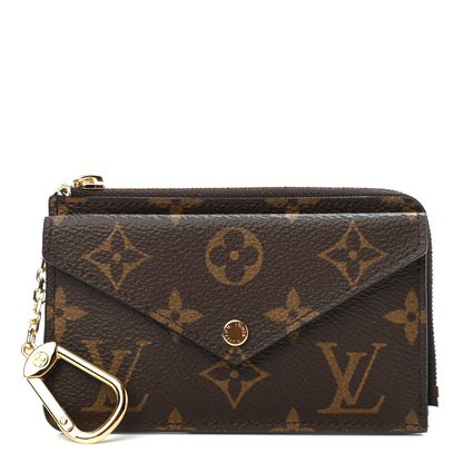 Louis Vuitton Monogram Recto Verso Card Holder Black 1 of 5