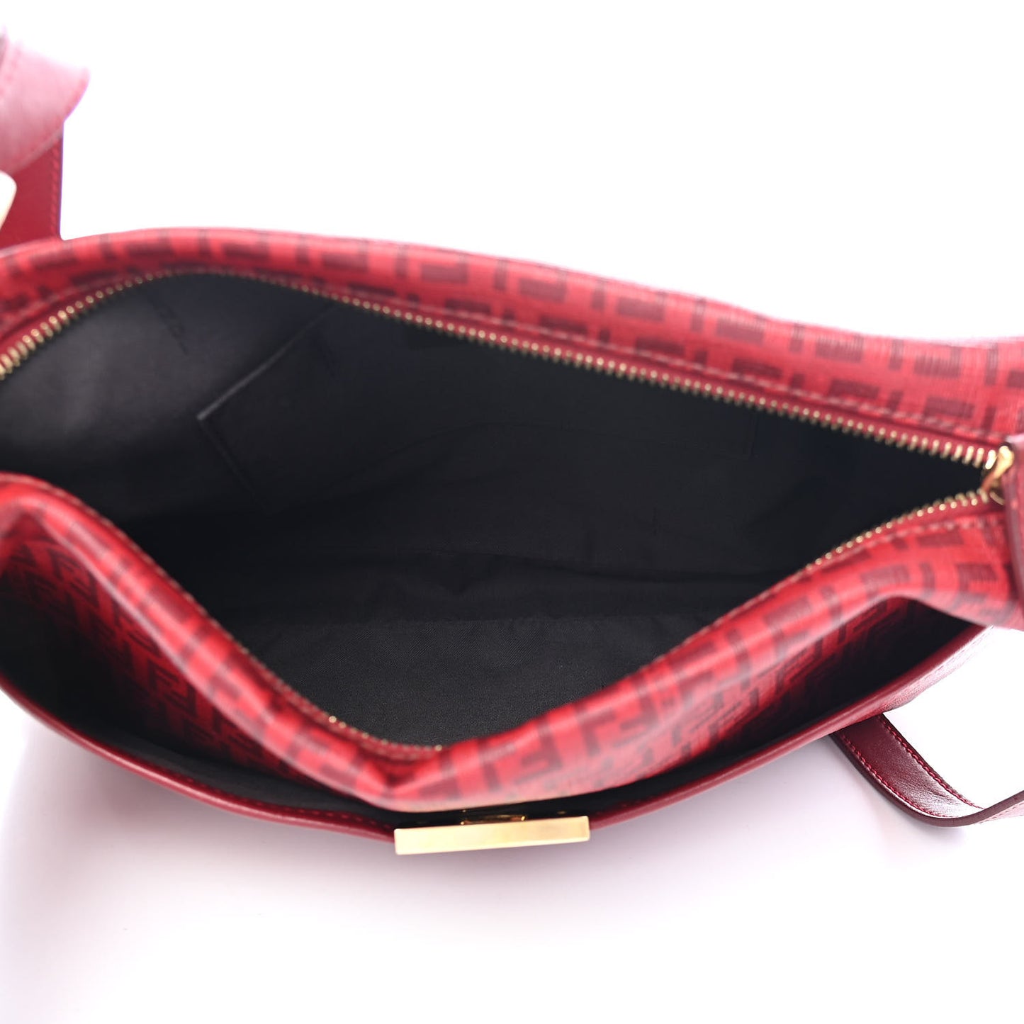 Zucchino Spalmati Vitello Messenger Bag Bordeaux Rubino