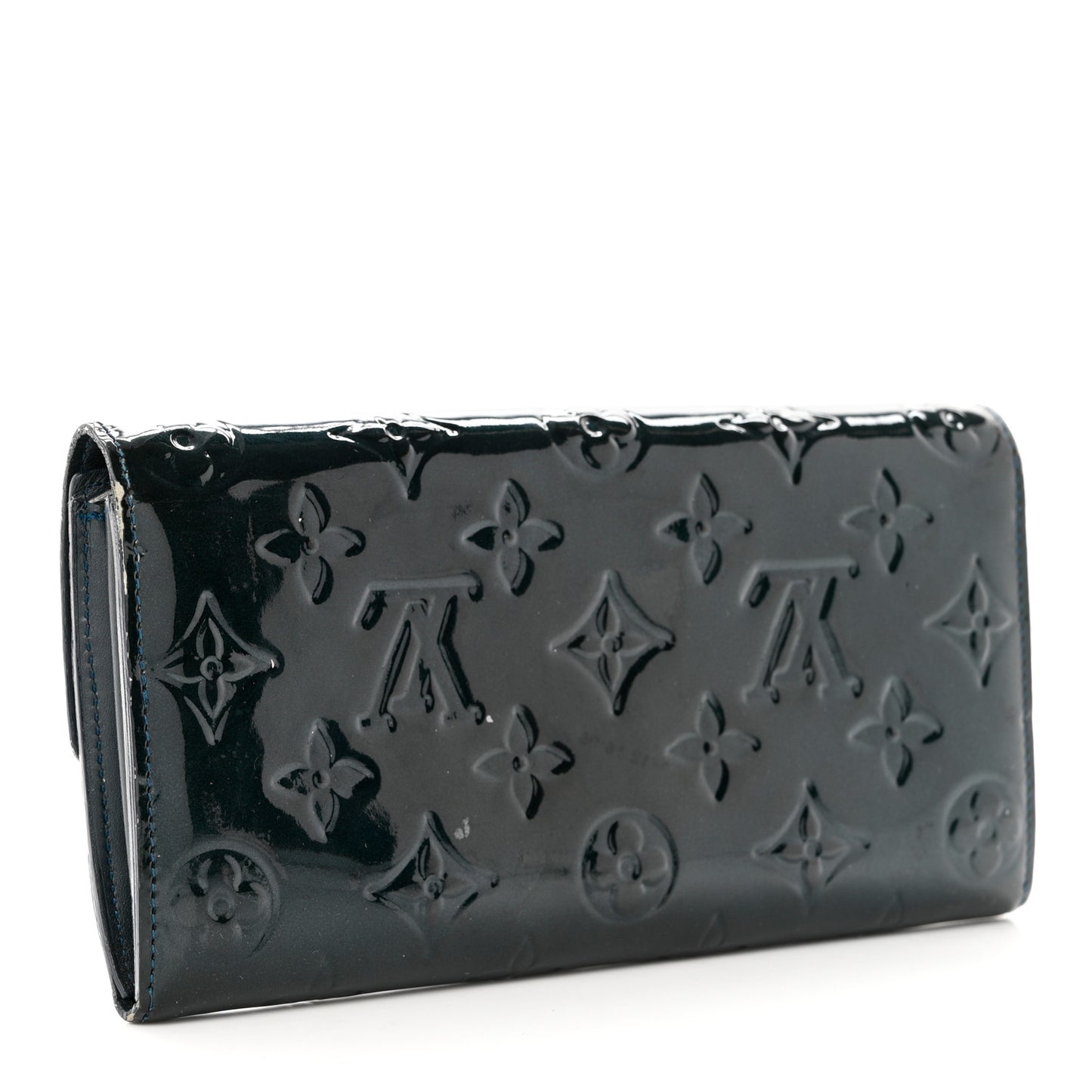 Vernis Sarah Wallet Blue Nuit