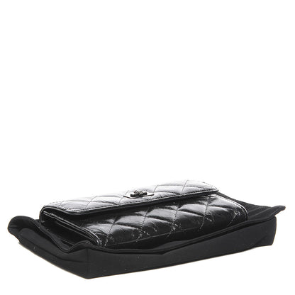 Chanel Glazed Calfskin Quilted Reissue Small Flap Wallet Black 4 of 9
