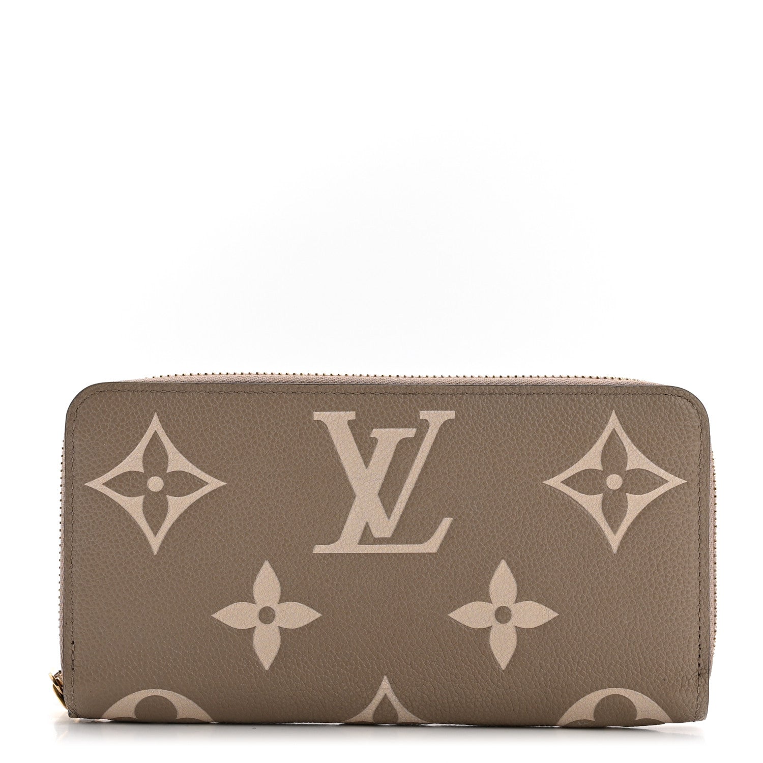 Louis Vuitton Empreinte Monogram Giant Zippy Wallet Tourterelle Creme 1 of 10