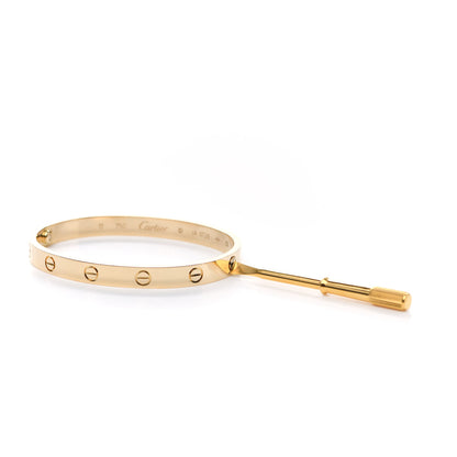 Cartier 18K Yellow Gold LOVE Bracelet 17 3 of 4