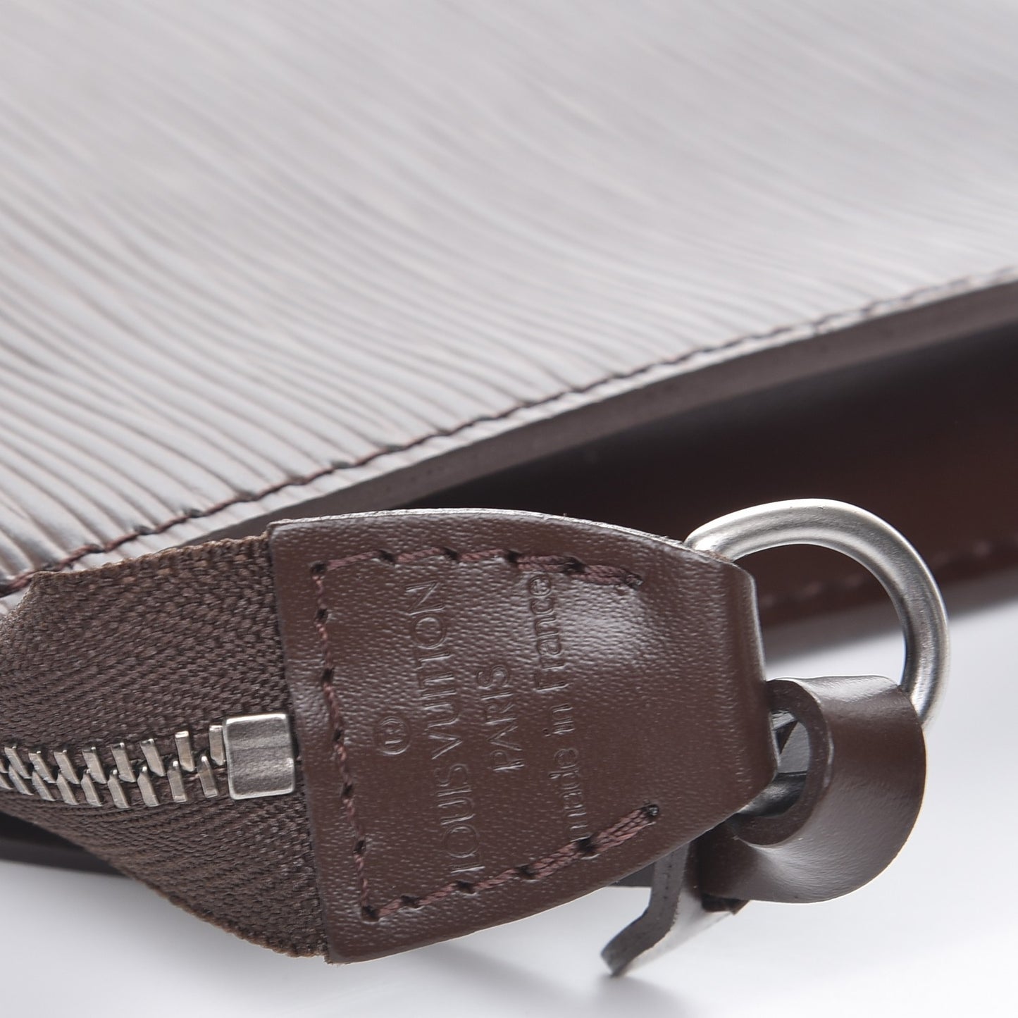 Epi Pochette Accessories 24 Moka