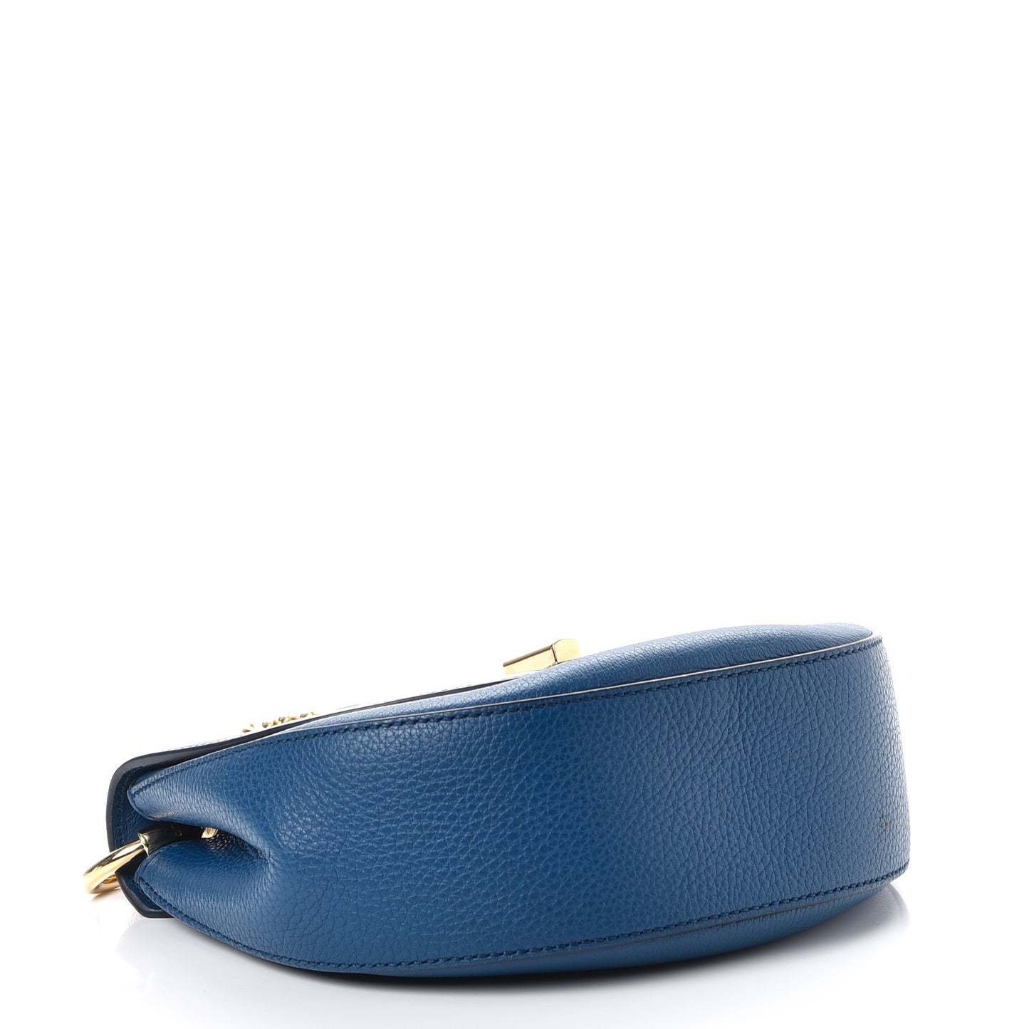 Calfskin Media Wifi Shoulder Bag Blue