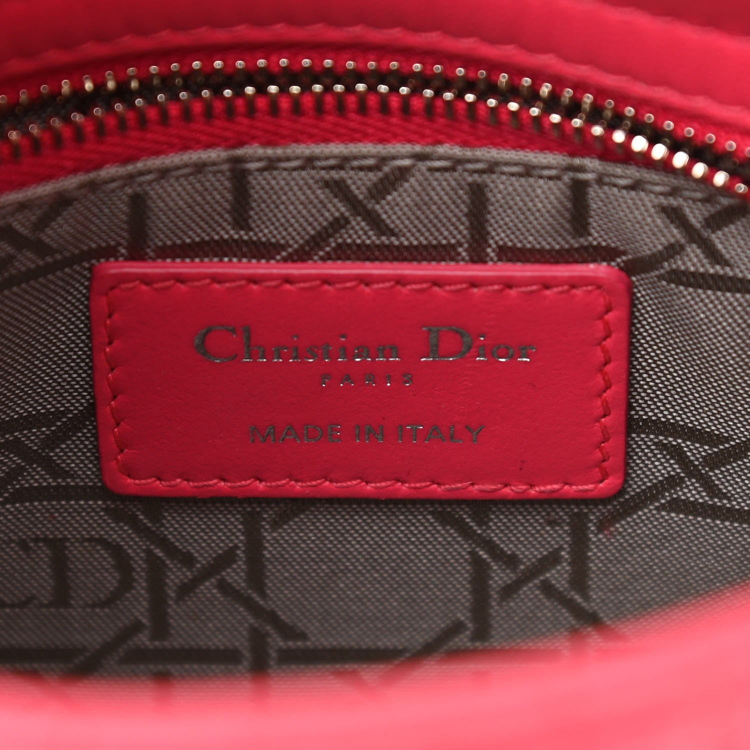 Christian Dior Lambskin Cannage Mini Lady Dior Pink 5 of 13