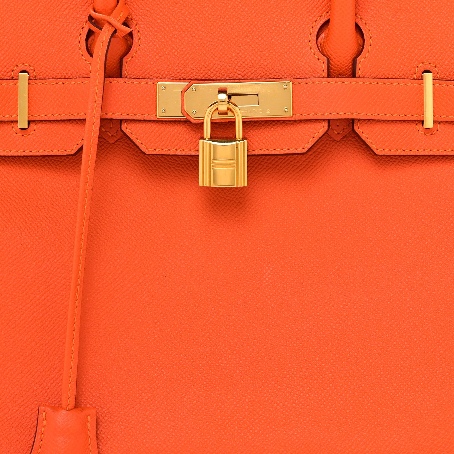 Hermes Epsom BIRKIN 30 Orange 8 of 12