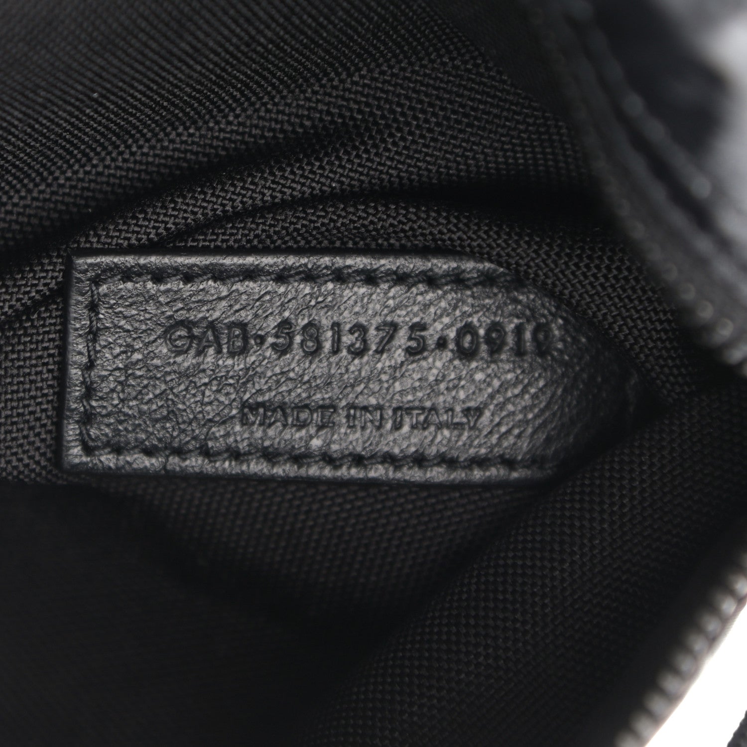 Saint Laurent Nylon Logo Nuxx Body Belt Bag Black 7 of 10