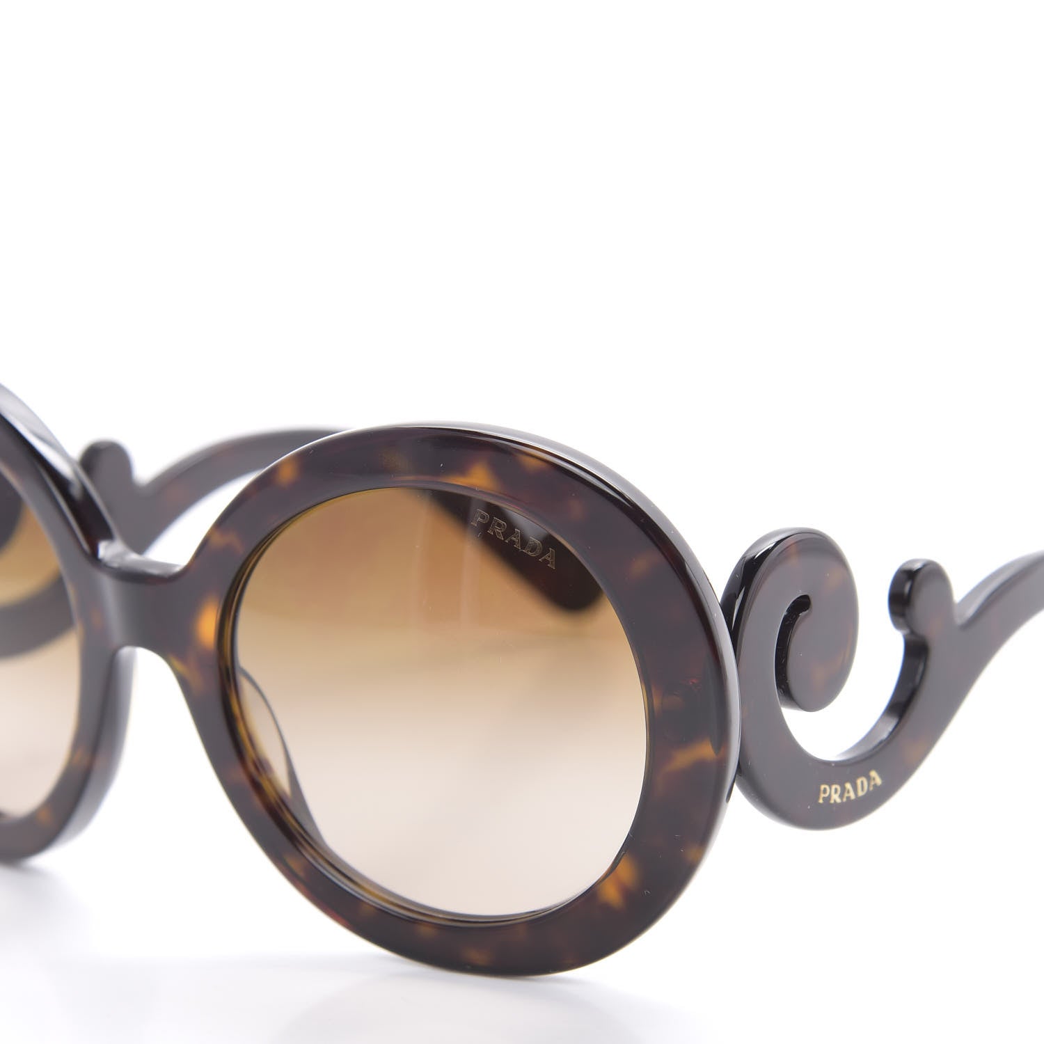 Prada Baroque Sunglasses SPR 27N Tortoise 8 of 9