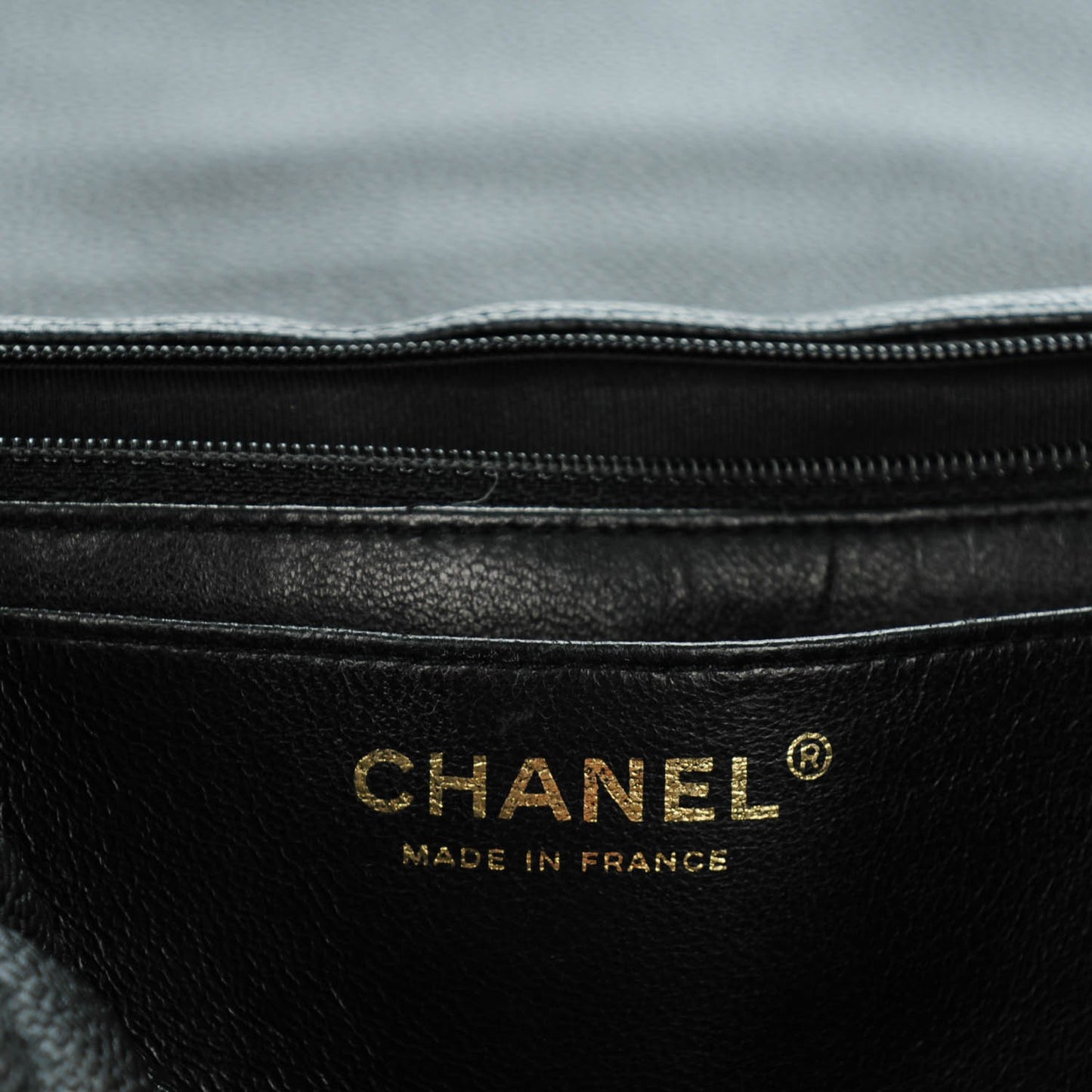 Caviar Quilted Jumbo Single Flap Black