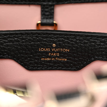Louis Vuitton Taurillon Capucines MM Rainbow Black 6 of 9
